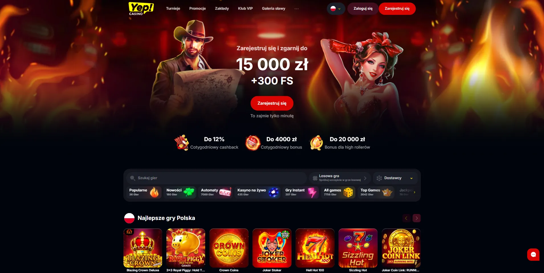 Yep Casino — wszystko, co warto wiedzieć przed pierwszą grą